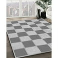 thumbnail image 2 of Ahgly Company Indoor Rectangle Patterned Platinum Gray Area Rugs, 6' x 9', 2 of 6
