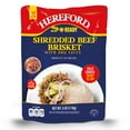thumbnail image 3 of Hereford Fully Cooked Shredded Beef Brisket with BBQ, Shelf Stable Pouch, 6 oz (Case of 12), 3 of 7