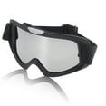 thumbnail image 1 of Gafas de conducción de motocicleta Unique Bargains 1 Pc con lente tono plateado y marco negro, 1 of 6