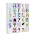 thumbnail image 2 of Stupell Industries Contemporary Animal Alphabet in Light Grey Canvas Art, 36 x 48, by Carla Daly, 2 of 8