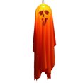 thumbnail image 2 of Adornos colgantes de Halloween Sunloudy con luz, colgante de tela de fantasma Horrible de simulación, suministros decorativos para Bar de casa embrujada Sunloudy Ghost, 2 of 10