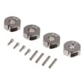 thumbnail image 5 of Replacement 12x6mm Wheel hub Rim 4x Gray :10 Slash RC, 5 of 7