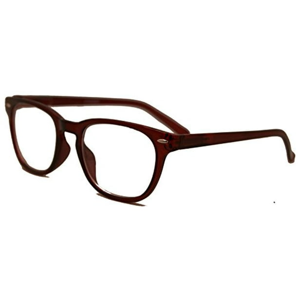 In Style Eyes Relaxed Classic BiFocal Reading Glasses Red 3.25