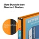 thumbnail image 5 of Binder Staples 651861, 3 anillos Better, 1.5 pulgadas, naranja, 5 of 8