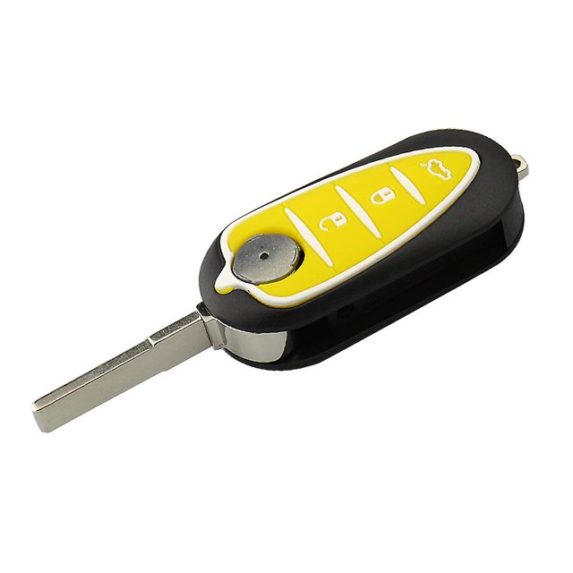 For Alfa Romeo 159 147 156 164 166 Jtd Giulietta Gt Brera Ts Gt Key Shell Case Fob 3 Button Flip Folding Silicone