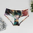 thumbnail image 3 of My Hero Academia Womens Underwear Soft Breathable Brief Lace Panty Stretch Hipster Underpants Ladies Panties S, 3 of 7