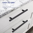 thumbnail image 2 of Interior Decor Transformation, Aluminium Zinc Alloy Cabinet Pulls, Eco-Friendly Non-Toxic Stainless Steel Kitchen Hardware for Rust Proof Upgrades, 2 of 6