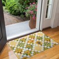 thumbnail image 2 of Sunflower Checkered Pattern Door Rugs,Washable Non Slip Door Mats Indoor,Decorative Door Mats,Entry Mat Indoor for Entrance,Bedroom,Kitchen,Bathroom,17"x30", 2 of 6