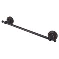 thumbnail image 3 of Towel Bar Copper Retro Space Saving 40CM Multifunctional Tilt Proof Single Towel Rack for Bathroom Accessories Black Antique, 3 of 22