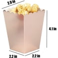 thumbnail image 2 of Rose Gold Popcorn Boxes Cardboard Container for Party Supplies,Pack of 36, 2 of 4