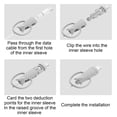thumbnail image 4 of shyuyusa 2 In 1 Data Cable Protector Silicone Anti Breakage Sleeve For Charging Cord Storage And Daily Accessory, 4 of 6