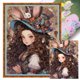 thumbnail image 1 of Hilo Algodón Bordado 11CT The Mad Hatter Girl Punto Cruz 50x65cm, 1 of 9