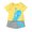 Yellow, variant on Vedolay Short Sets For Boy Toddler Boy Clothes T-Shirt & Shorts Sets Little Kids Summer Outfits,Gray 18-24 Months