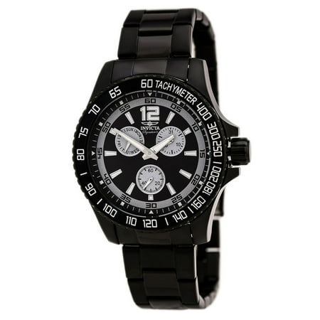 Invicta 7012 Men's Signature II Black Dial Black IP Steel Quartz Watch