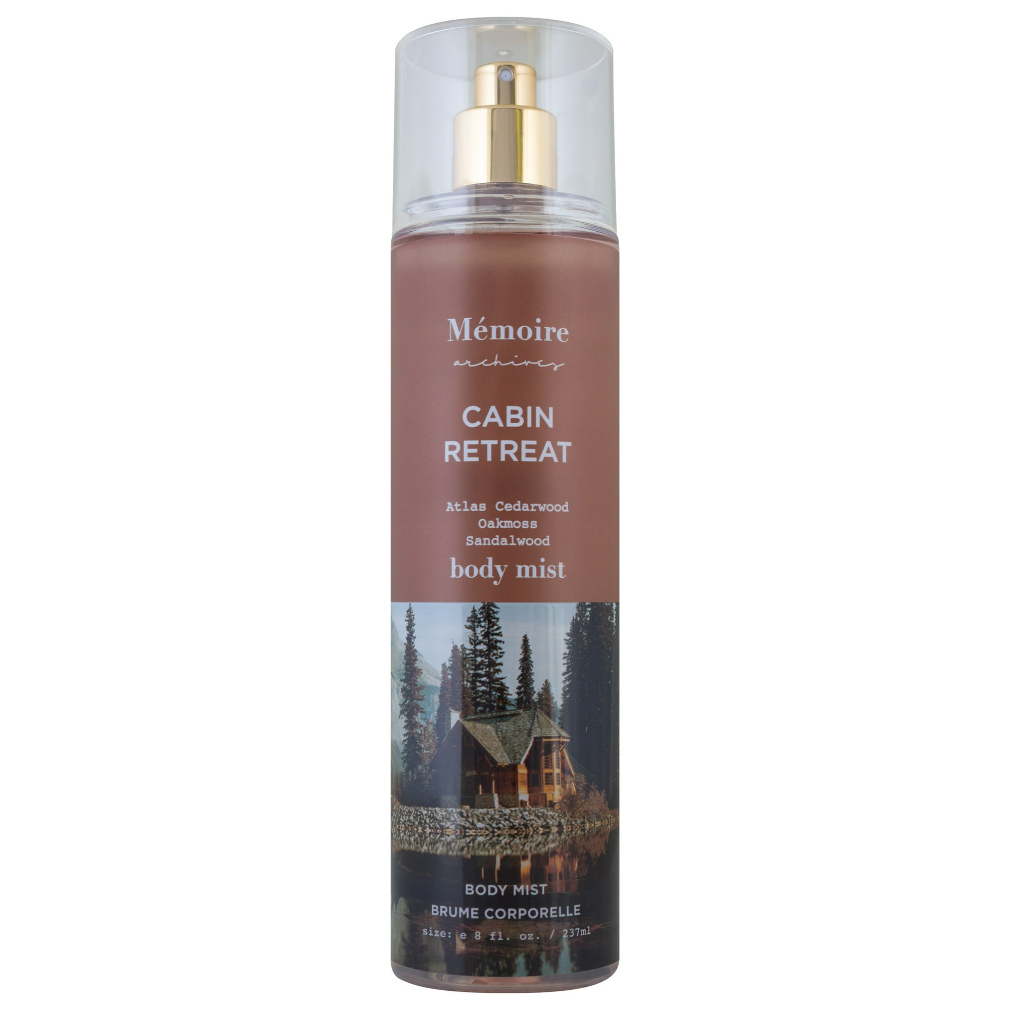Memoire Cabin Retreat Body Mist 8oz