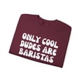 thumbnail image 3 of Barista Sweatshirt Gifts Crew Neck Shirt Long Sleeve Unisex, 3 of 5
