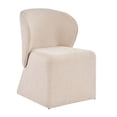 thumbnail image 3 of Christopher Knight Home Modern Minimalist Upholstered Accent Dining Chair, Beige, 3 of 14