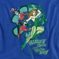 thumbnail image 2 of DC Harley and Ivy Women's T Shirt, Royal, X-Large, 2 of 6
