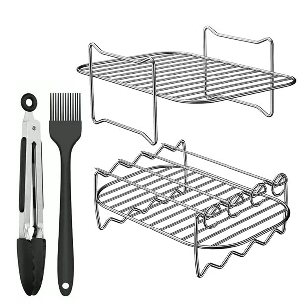 HHei_K Airfryer Rack For Dual Basket, Airfryer Accessories Dehydrator