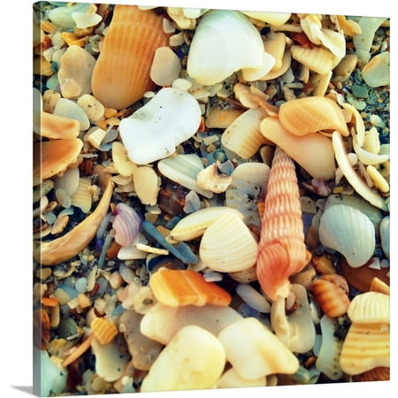 Wrapped Sea Glass - Great BIG Canvas | Lisa Hill Saghini Premium Thick-Wrap Canvas entitled Sea Glass II