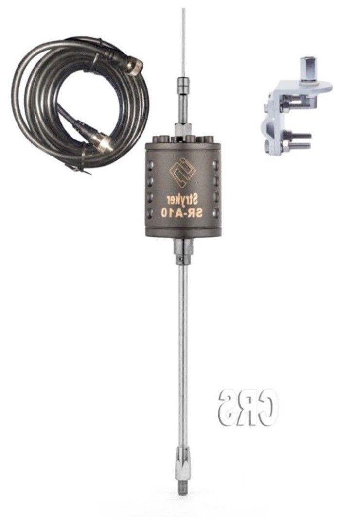 Stryker SRA10 CB/10 meter Radio Antenna, DS 18ft RG58 coax, mount