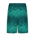 thumbnail image 4 of Men's Swim Trunks with Compression Liner 7 Inch Hawaiian Beach Board Shorts Quickly Dry Elastic Waist Drawstring Swimwear, 4 of 6