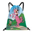 thumbnail image 1 of Snagglepuss Mochila de Cuerdas para Deportes y Gimnasio, Bolsa de Cuerdas Resistente al Agua, Bolsa Cinch, 30×40cm, 1 of 6