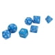 thumbnail image 3 of Juego de 21 dados poliédricos de plástico de color sólido, antioxidantes, educativos, para juegos de rol, color azul, 3 of 14