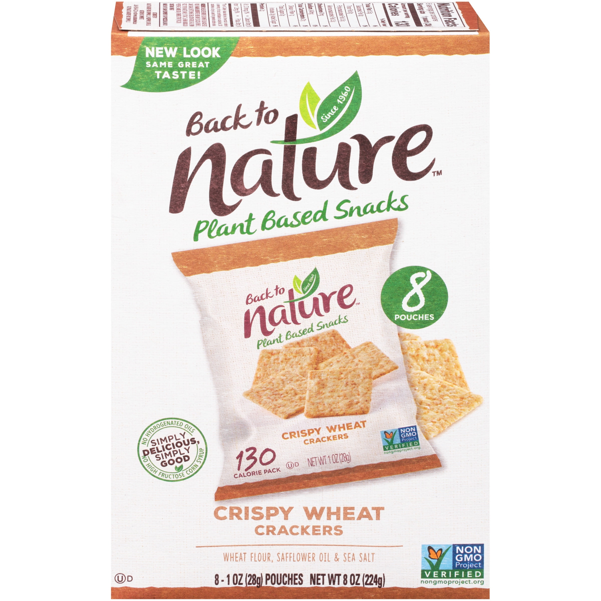 Back to Nature™ Crispy Wheat Crackers 81 oz. Pouches
