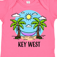 thumbnail image 4 of Inktastic Summer Vacation in Key West Boys or Girls Baby Bodysuit, 4 of 5