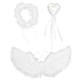thumbnail image 2 of Cosplay Angel Wing,Angel Wing White Niños Kid Angel Wing Angel Wing Diadema Rendimiento inigualable, 2 of 9