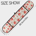 thumbnail image 3 of Yayeee Double Oven Mitt Kitchen Heat Resistant Baking 35" x7" Quilted Cotton Glove, Apple Plaid Pattern, 3 of 6