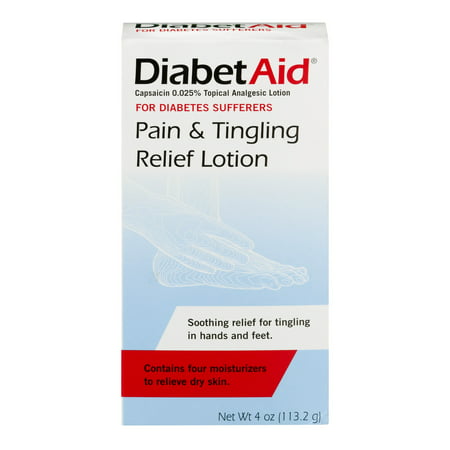 Diabetaid Pain & Tingle Relief Lotion, 4 Fl Oz