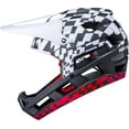 thumbnail image 3 of Kali DH Invader LTD Glitch Mountain Bike Helmet Black/White/Red LG/2XL, 3 of 4