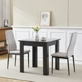 Square Dining Table for 2, Kitchen Table for Small Space,Modern Dining ...