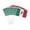 10pcs, variant on Mexican Handheld Flag 5.5x8.2 Inch - 6 Pack, Mini Mexico Stick Flags for Parades, Sports Events, and Decorations