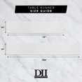 thumbnail image 7 of DII Black Stars Print Table Runner, 108"x14", 100% Cotton, 7 of 7