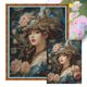 thumbnail image 1 of Hilo Algodón Egipcio Bordado Punto Cruz Impreso para Niña 14CT 73x88cm, 1 of 9