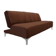 thumbnail image 1 of Sofa Cama Reclinable El Bazar Store Miami Chocolate terciopelo, Futon 3 posiciones, Sala, 1 of 6