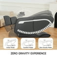 thumbnail image 6 of ZENART Massage Chair, Full Body Zero Gravity Massage Chair Recliner with Foot Massager, Black, 6 of 10