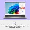 thumbnail image 4 of Dell Copilot Inspiron 14 Laptop 14 inch FHD+ (1920x1200) Display |Snapdragon X Plus - X1P-64-100|Qualcomm Adreno| WIFI| Gray | 16GB RAM DDR5 | 1024GB SSD |Windows 11 Home |, 4 of 5