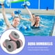 thumbnail image 2 of Espuma Aqua Mancuernas Aeróbic Acuático Ejercicio Acuático Fitness Mancuernas Pack 2 JShteea El nuevo, 2 of 6