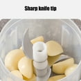 thumbnail image 6 of Sales Today Clearance! Handheld Food Chopper,Vegetable and Meat Grinder,Garlic Chopper,Hand Crank Food Processor for Salsas,Salads,Pesto – 250ml Capacity,FAJHHA, 6 of 6
