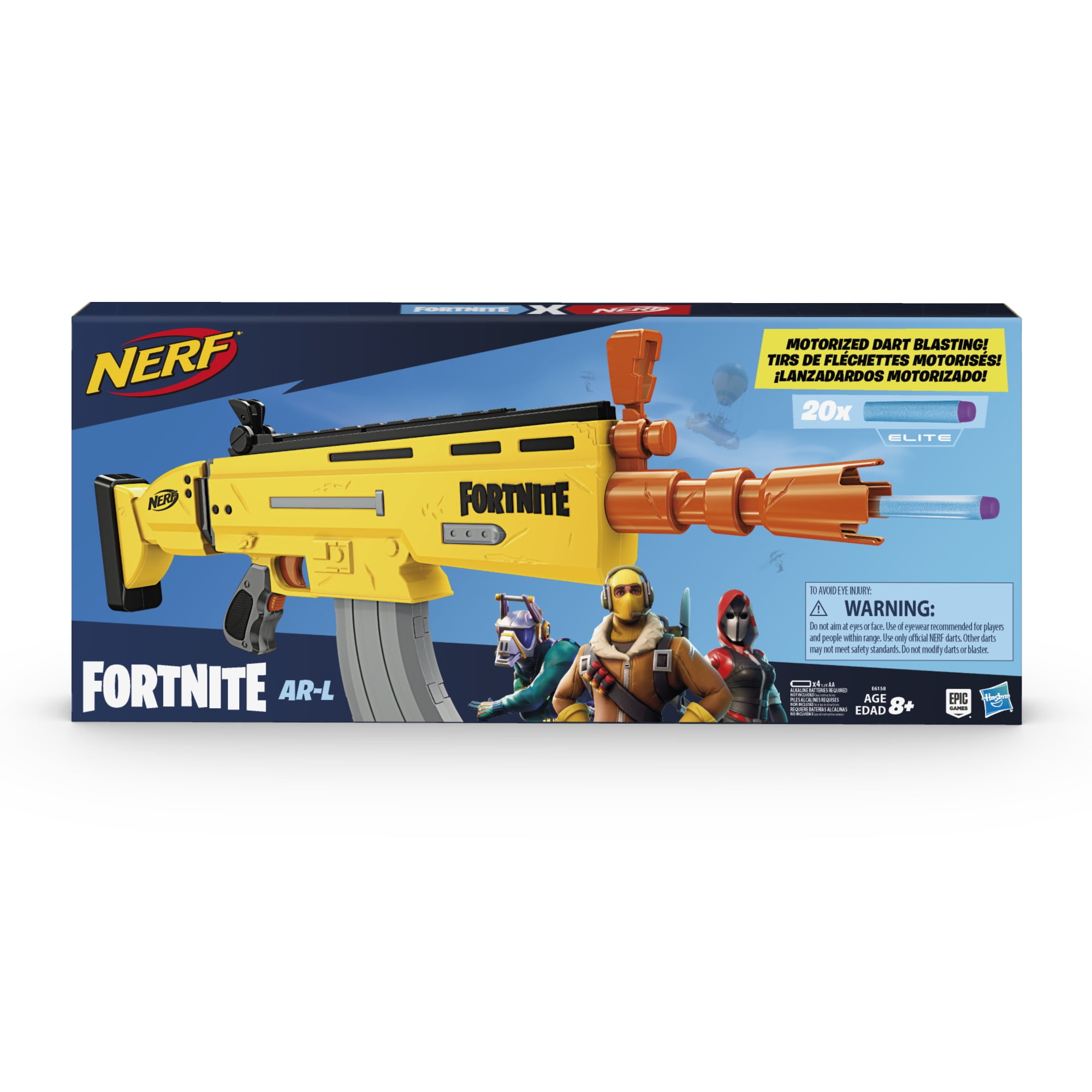 Nerf Fortnite A-L Elite Dart Blaster 