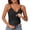Black, variant on Womens Tank Tops, V-Neck Lace Camisole with Padded Chest, Slim Fit, Backless, Strapless Top Womens Shirts Red L