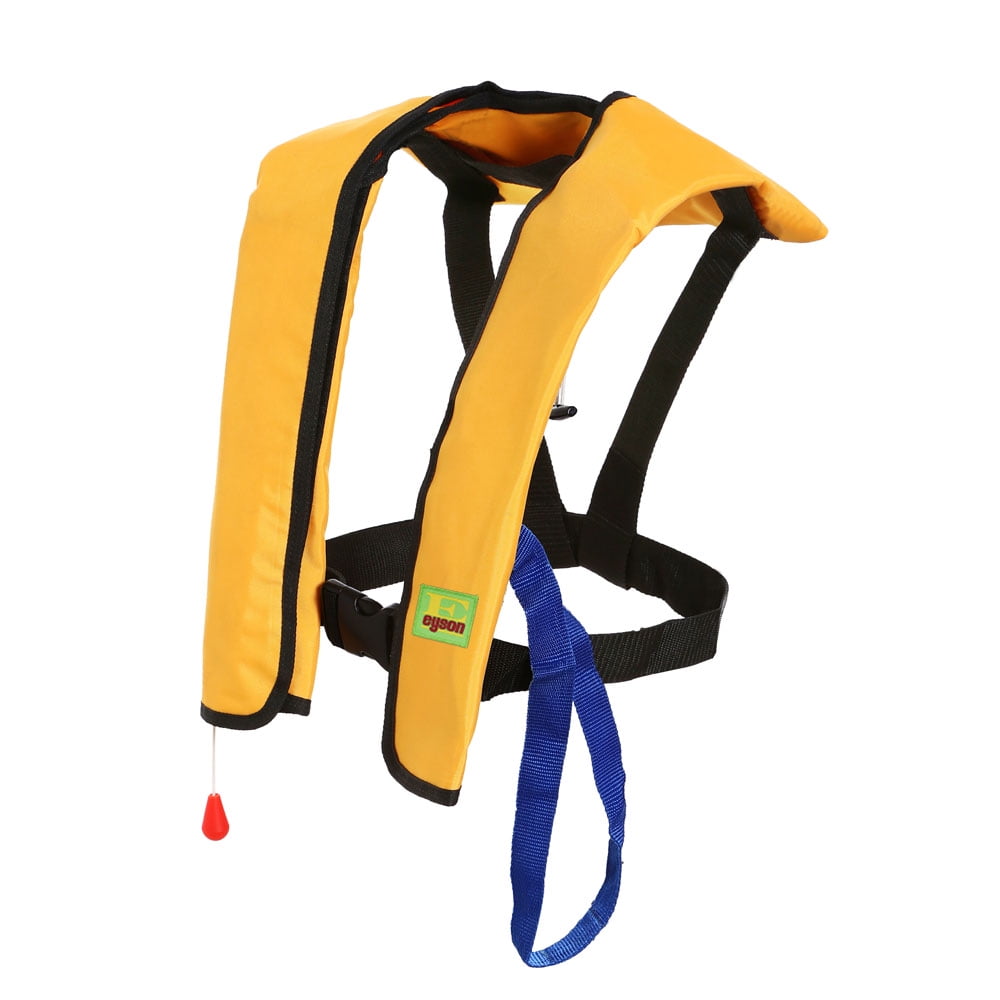 Top Safety Adult Life Jacket with Whistle - Auto Version Inflatable ...