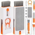 thumbnail image 1 of 1 piece Keyboard Cleaning Brush Kit,11 in 1 Electronics Cleaning Set, Multi Cleaner Tool/Cleaning Brush Pen for Tech Gadget Earbuds Laptop Smart Phone Screen Smartphone, 1 of 5
