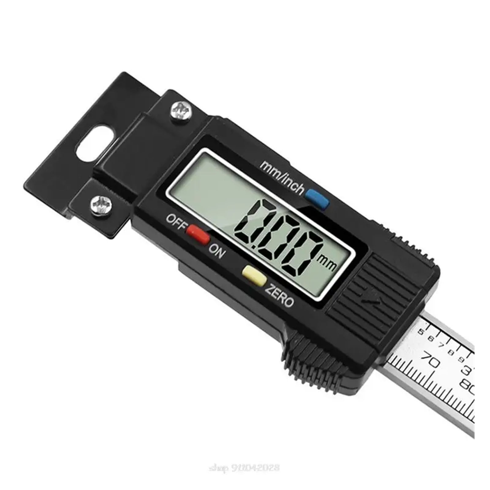 Digital Caliper Micrometer 0-150mm LCD Digital Electronic Ruler Stainless Steel Vernier Caliper Gauge Micrometer Measure Ly20 22 ,Easy to Operate