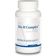 Biotics Research Bio B Complex High Potency B-Complex with Folate and Vitamins B2, B6 and B12 for Energy Production. Supports Cardiovascular Function, metabolic Pathways, Brain Health 90 Tabs