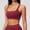 A1_Wine, variant on VISALY Racerback Athletic Sports Bra High Support Stretch Fit Top Gym Running Training Sports Bra Square Neck Bralette Supportive Unlined No Underwire Wireless Padded Yoga Workout Bra Tops Black L